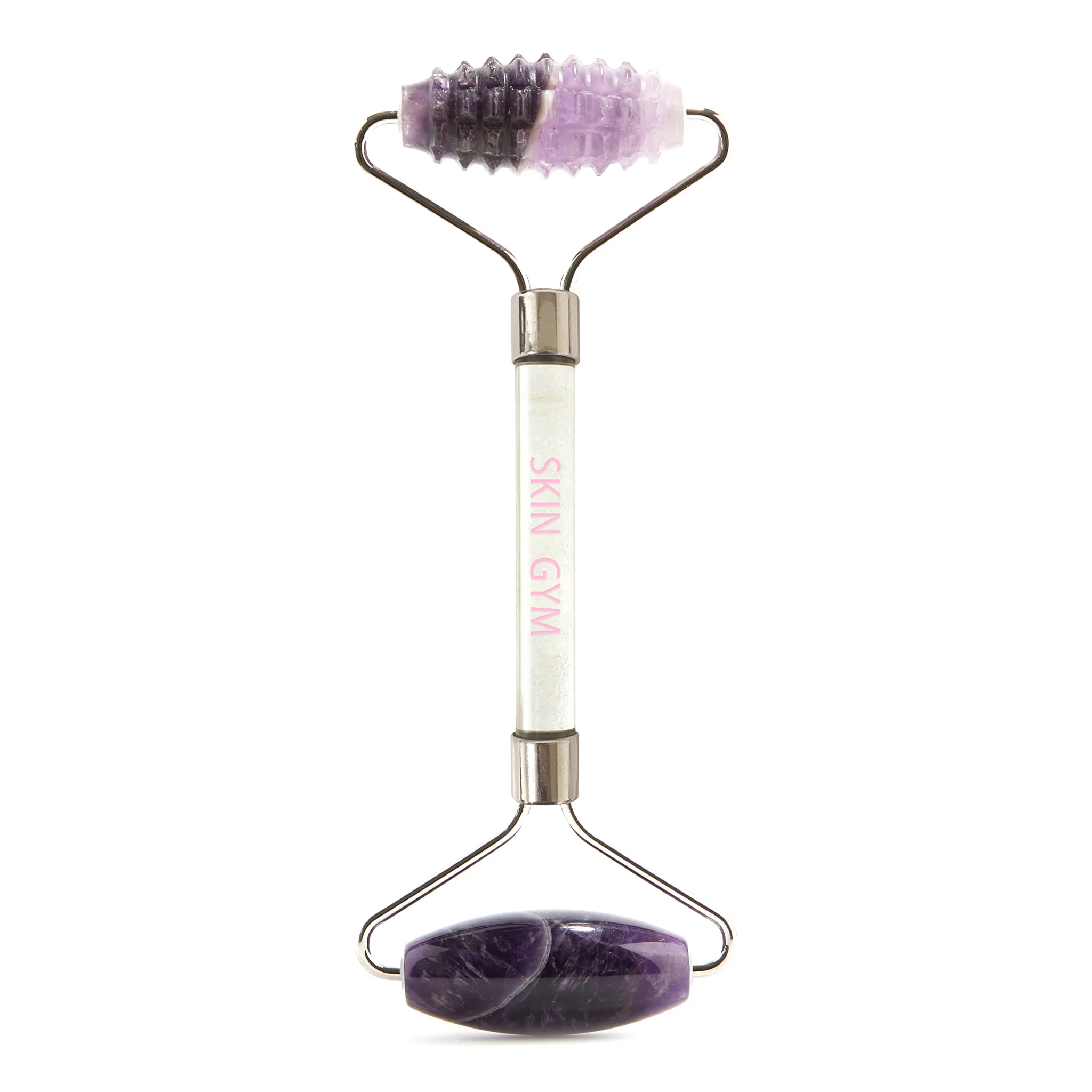 Amethyst 2D Texturized and Smooth Facial Roller - Image 4