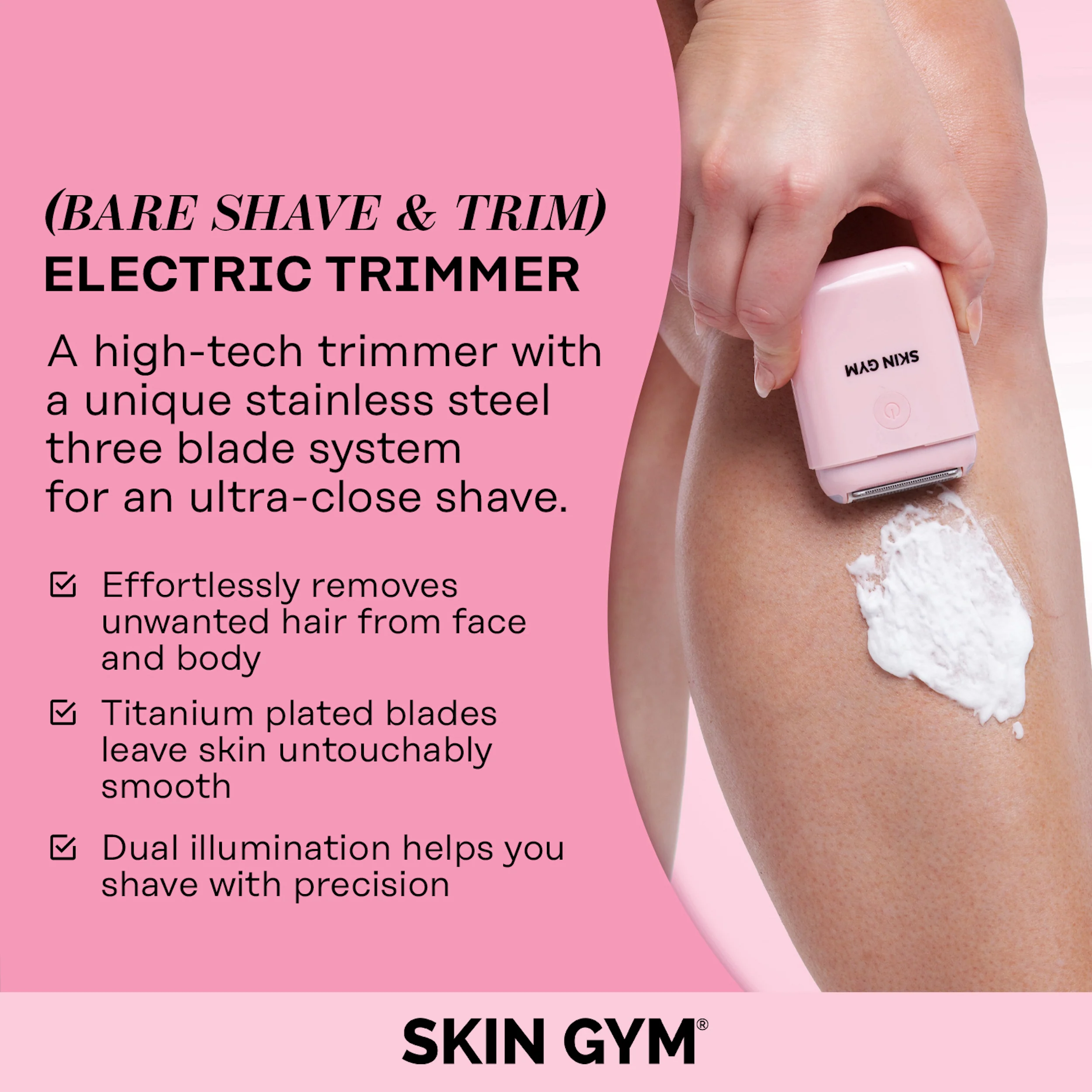 (Bare Shave & Trim) Electric Trimmer - Image 4