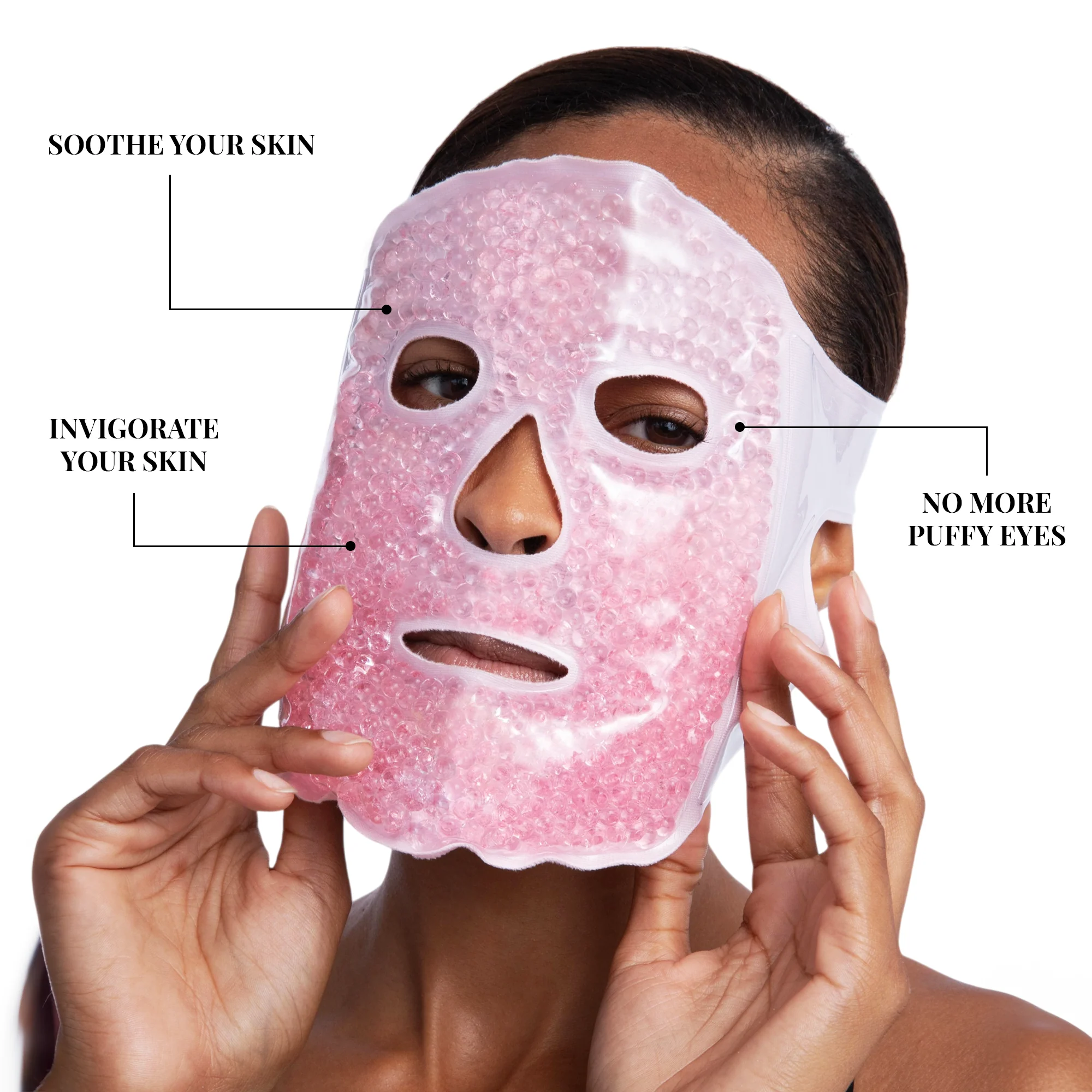 CryoChill Ice Beaded Face Mask - Image 6