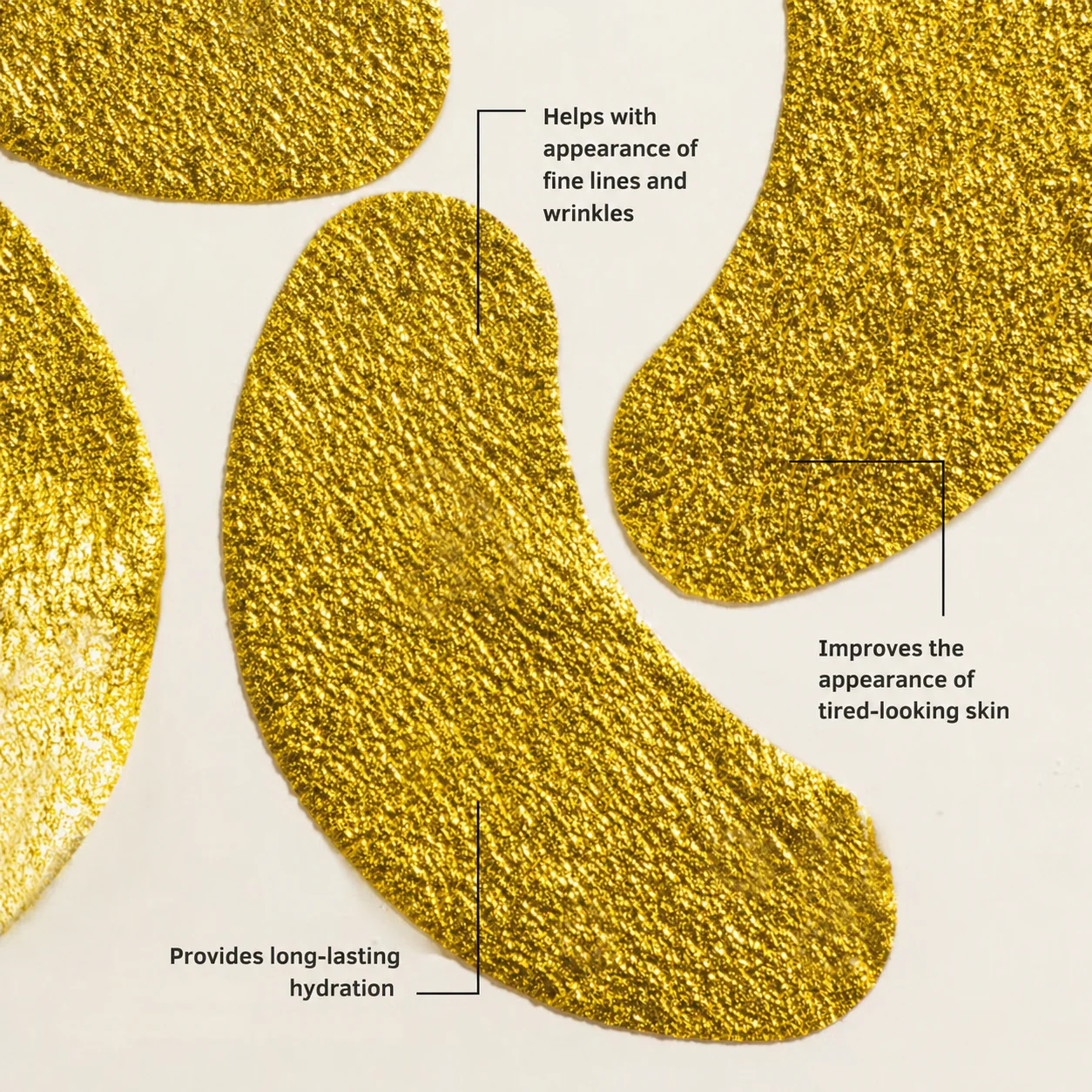 Gold Foil Eye Mask - Single - Image 5