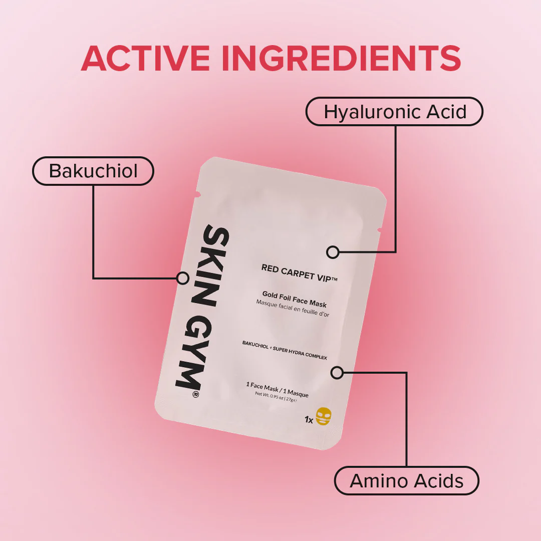 Gold Foil Face Mask - Single - Image 5