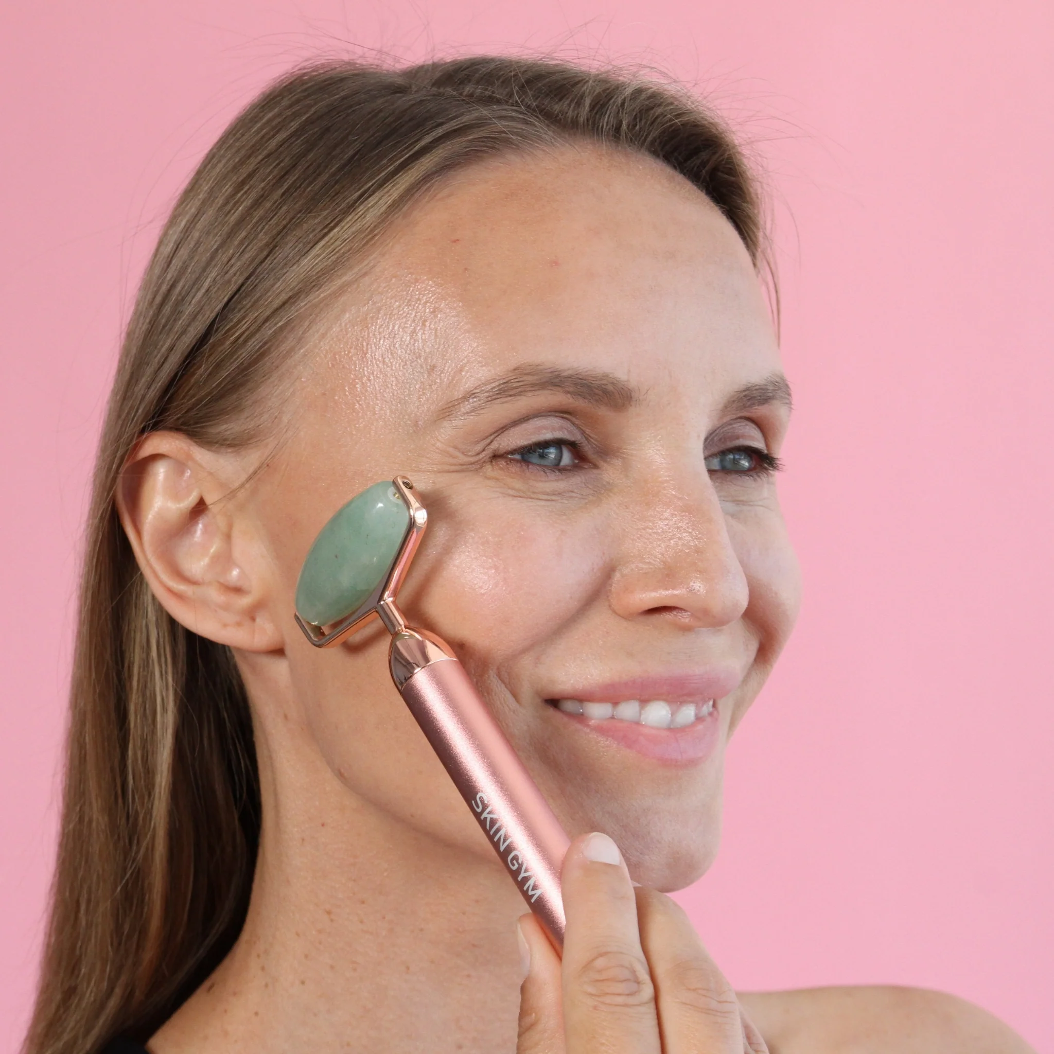 Jade Vibrating Lift & Contour Beauty Roller - Image 3