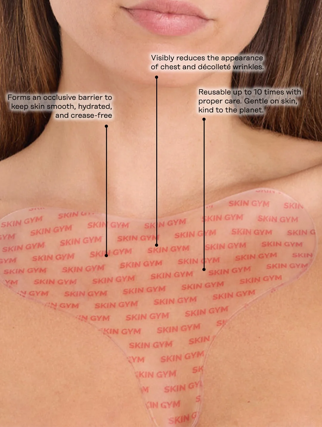 Reusable Décolleté Chest Wrinkle Patch® - Image 7