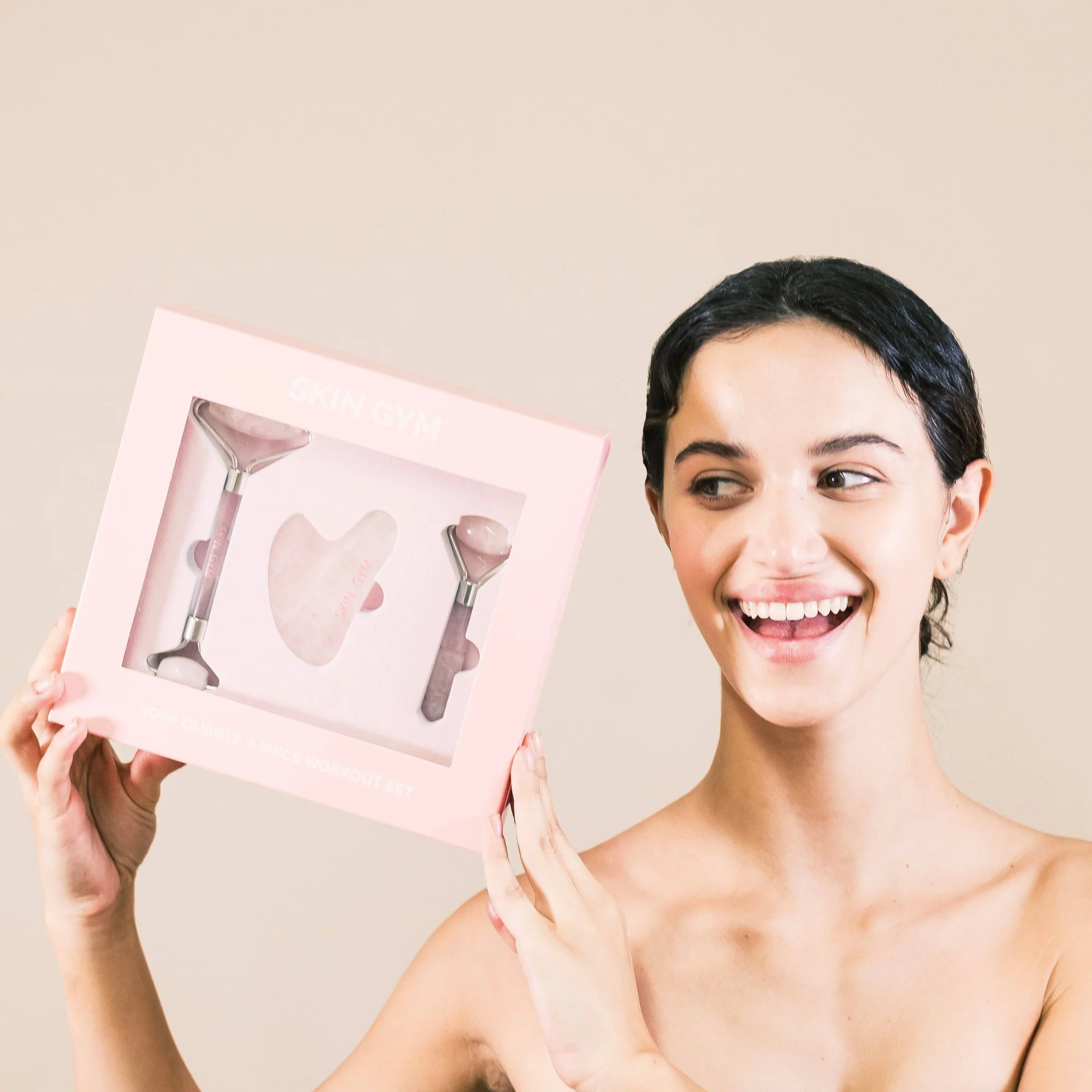 Rose Quartz 3 Piece Workout Set - Image 3