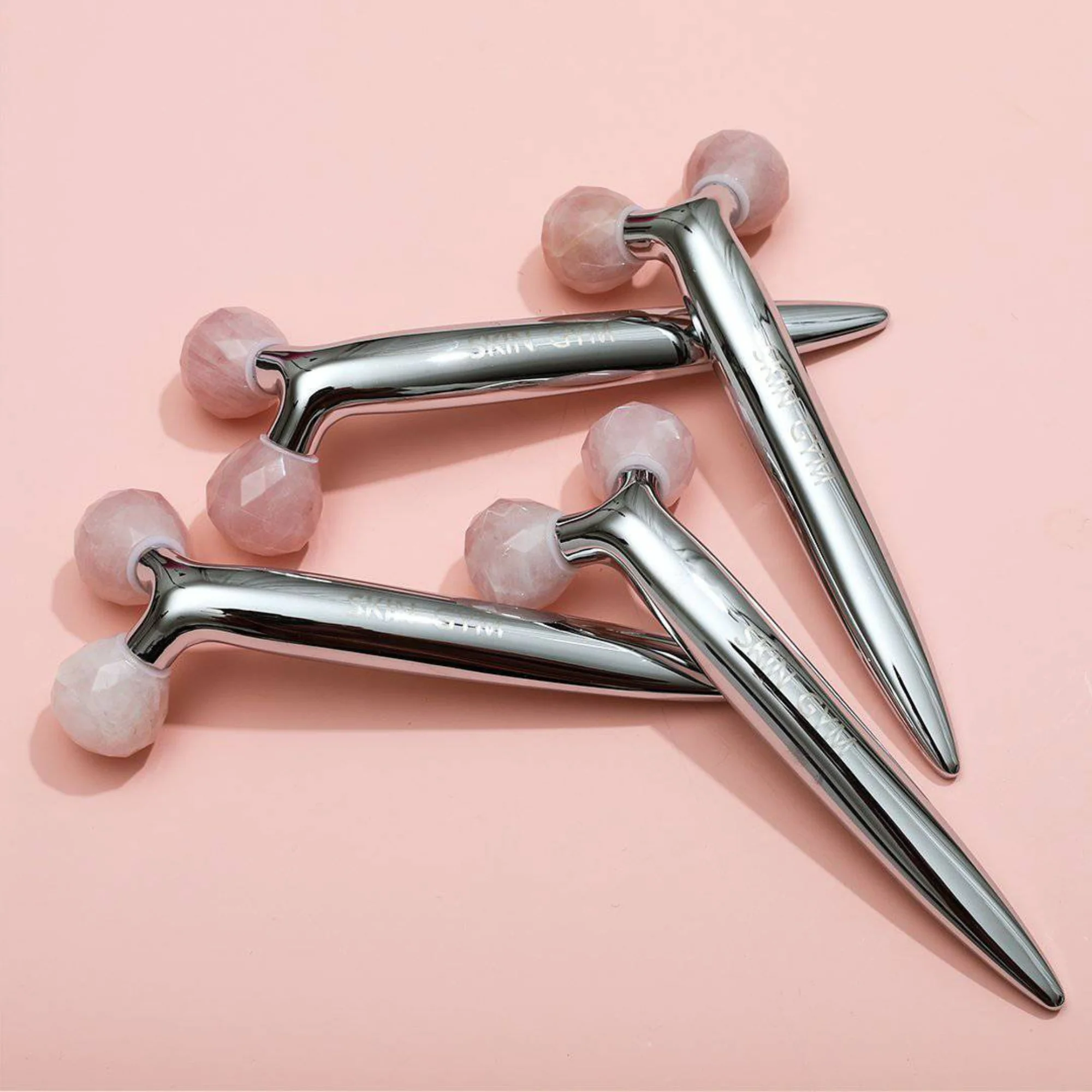 Rose Quartz Revi Beauty Roller - Image 3