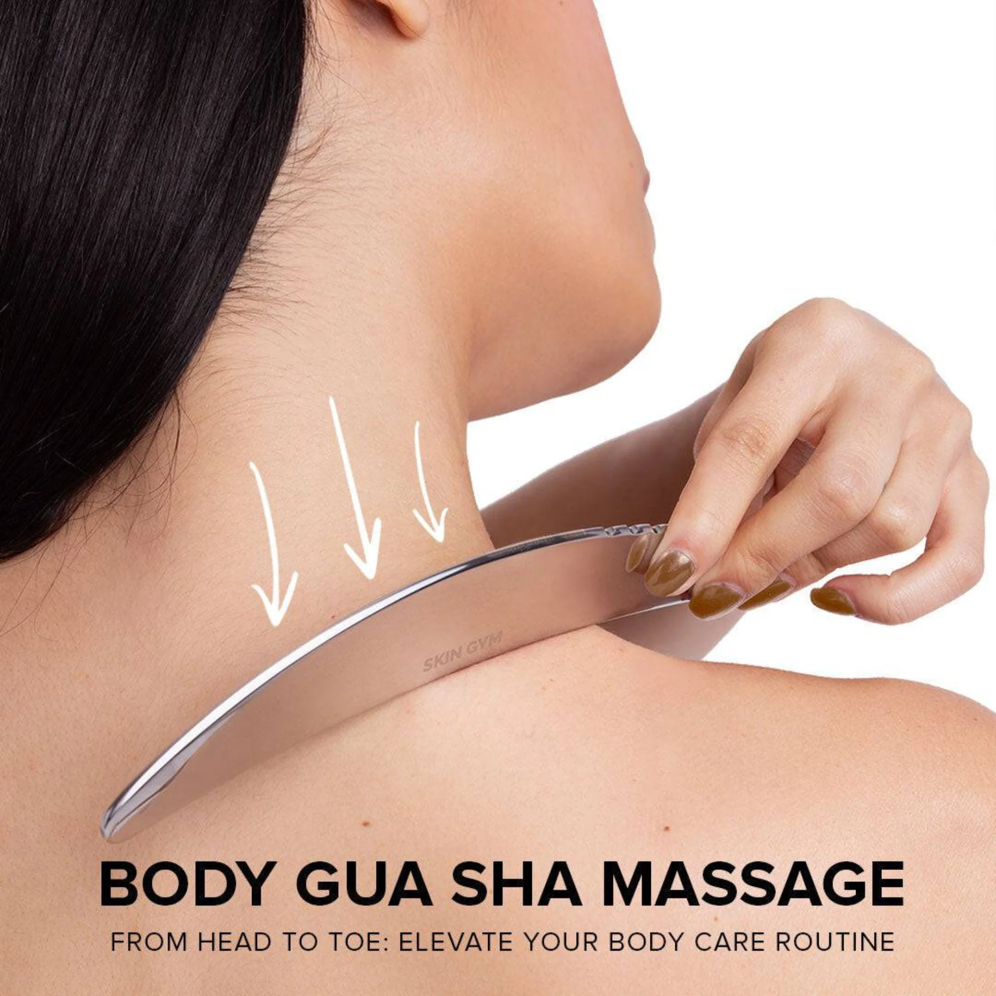 Stainless Steel Body Gua Sha - Image 5